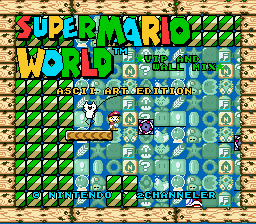 Super Mario World - VIP and Wall Mix 1 Title Screen